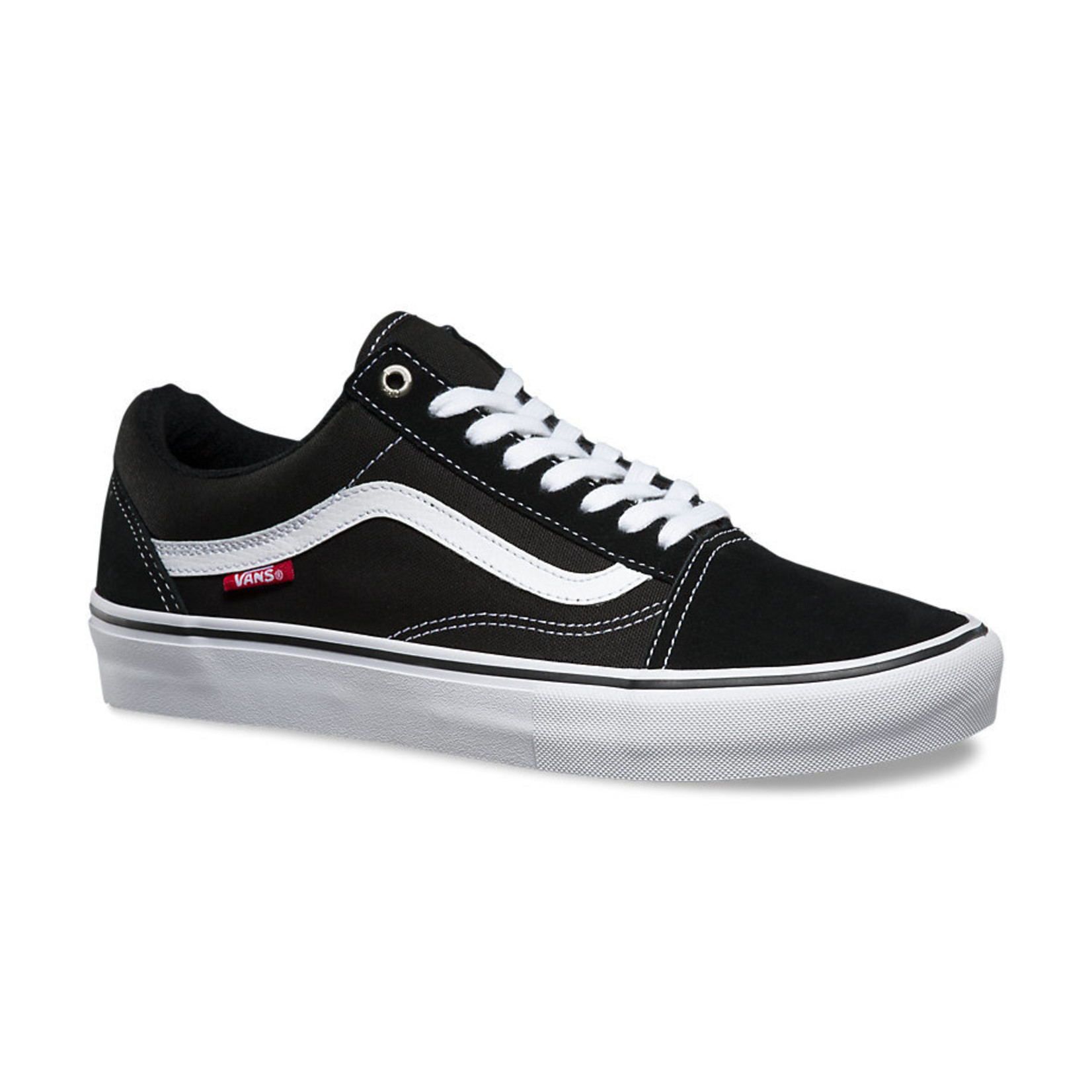 Vans Vans Old Skool Pro Skate Shoes - Black/White -