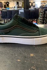 green and black vans shoes