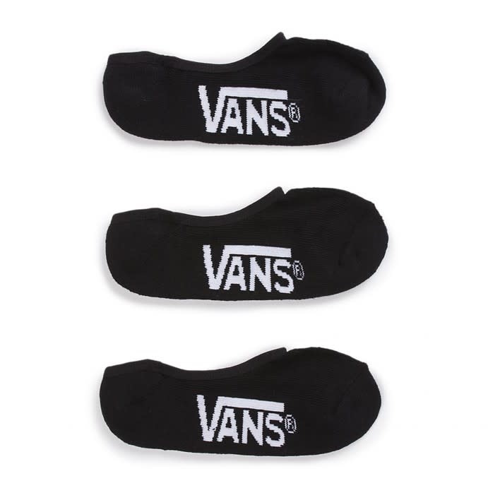 konkurs lette spændende Vans Vans Off The Wall Classic Super No Socks - Black/Black 6.5-9 (3 Pairs)  - Attic Skate & Snow Shop