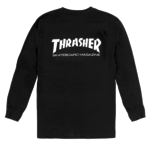 Thrasher Thrasher Skate Mag  L/S T-Shirt - Black -