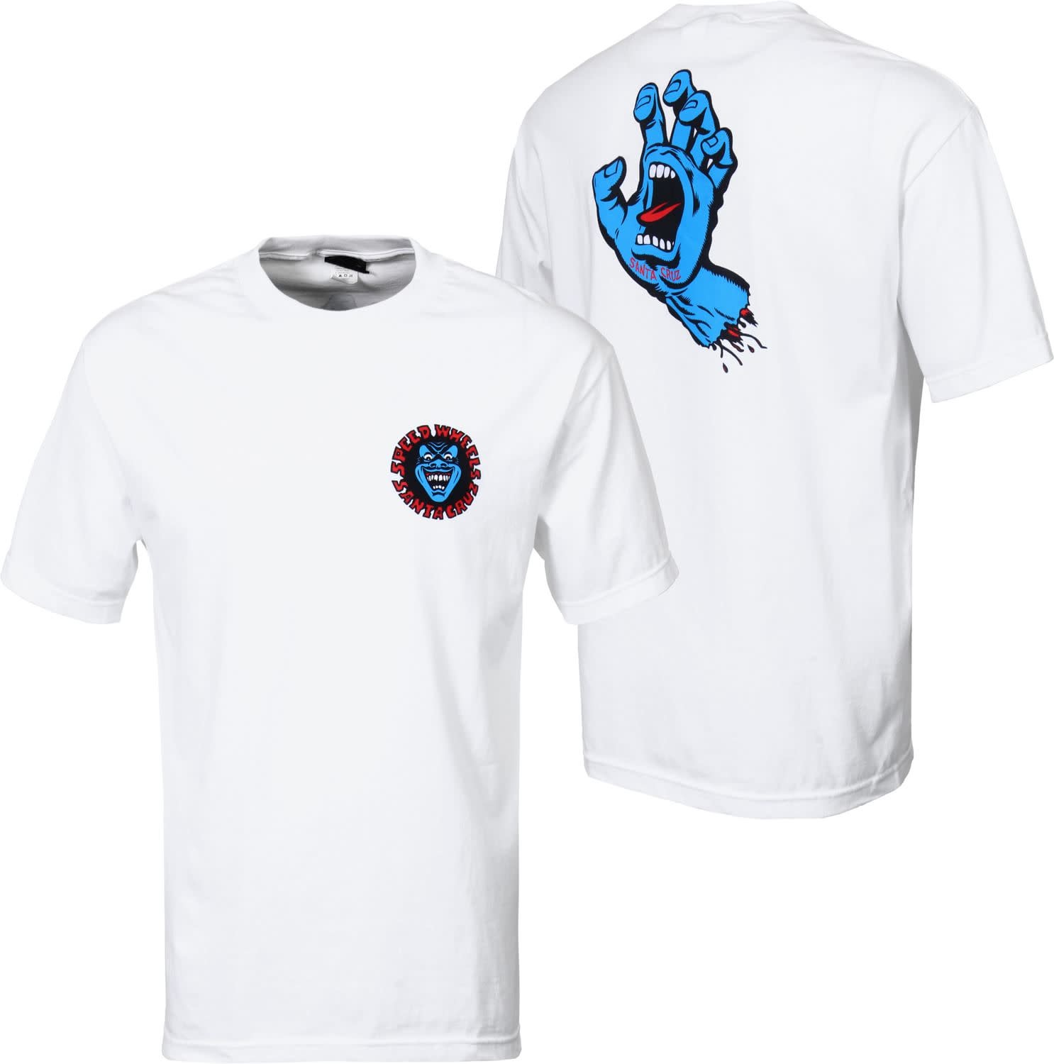 white santa cruz t shirt