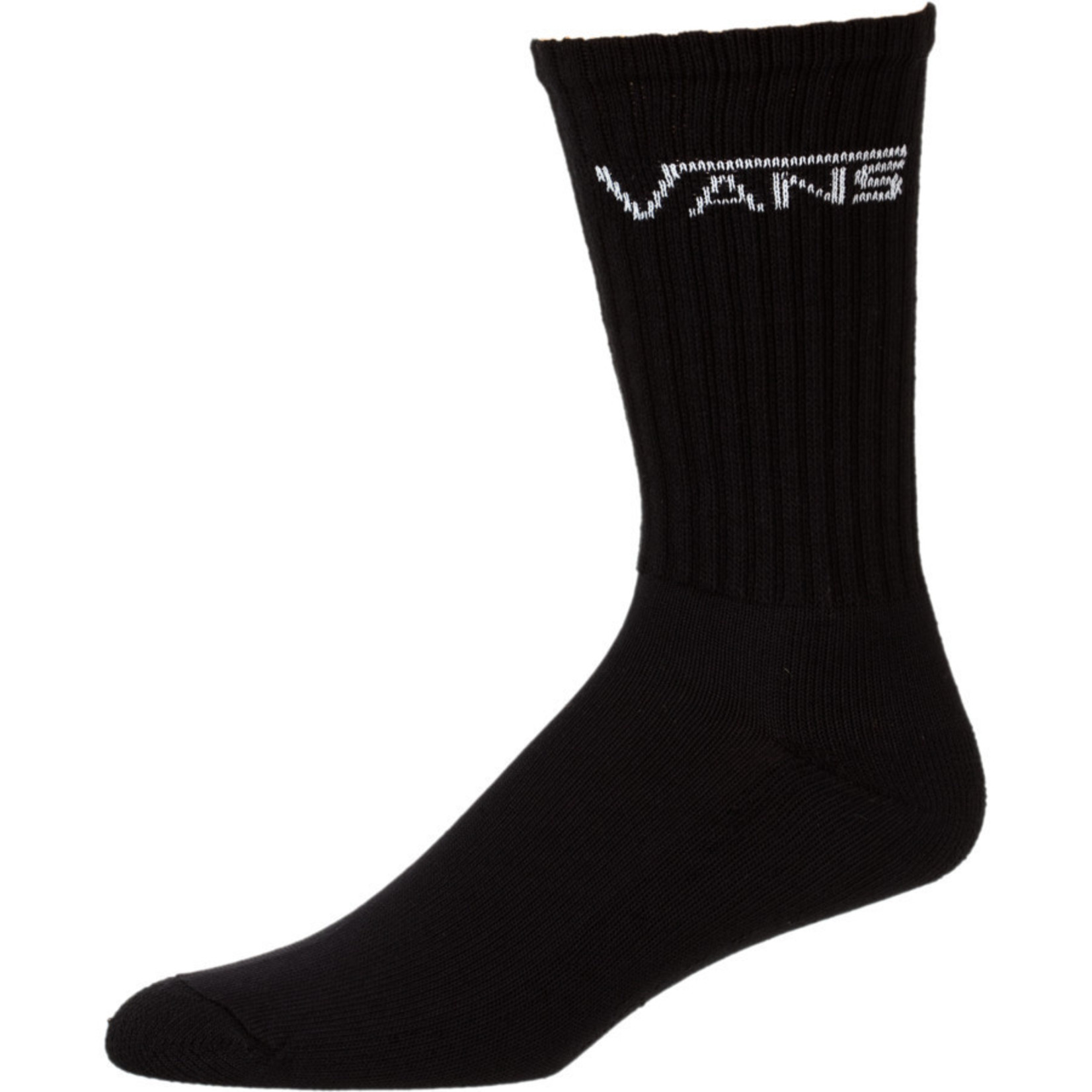 Vans Vans Off The Wall Classic Crew Socks 3 Pack - Black/Black 6.5-9