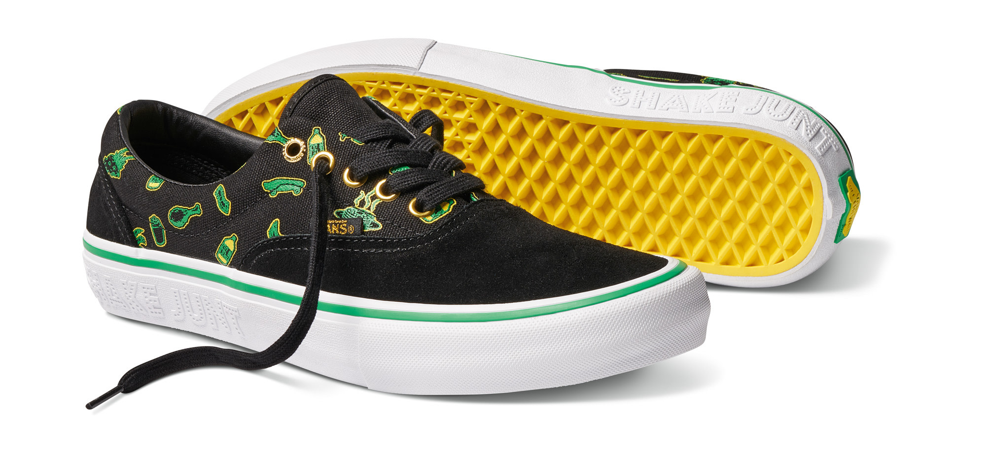 Vans Vans x Shake Junt Era Pro Skate Shoes Black/Green/White
