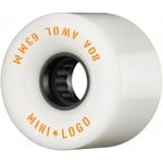 Mini Logo Mini Logo AWOL Wheels 63mm 80A- White (set of 4)