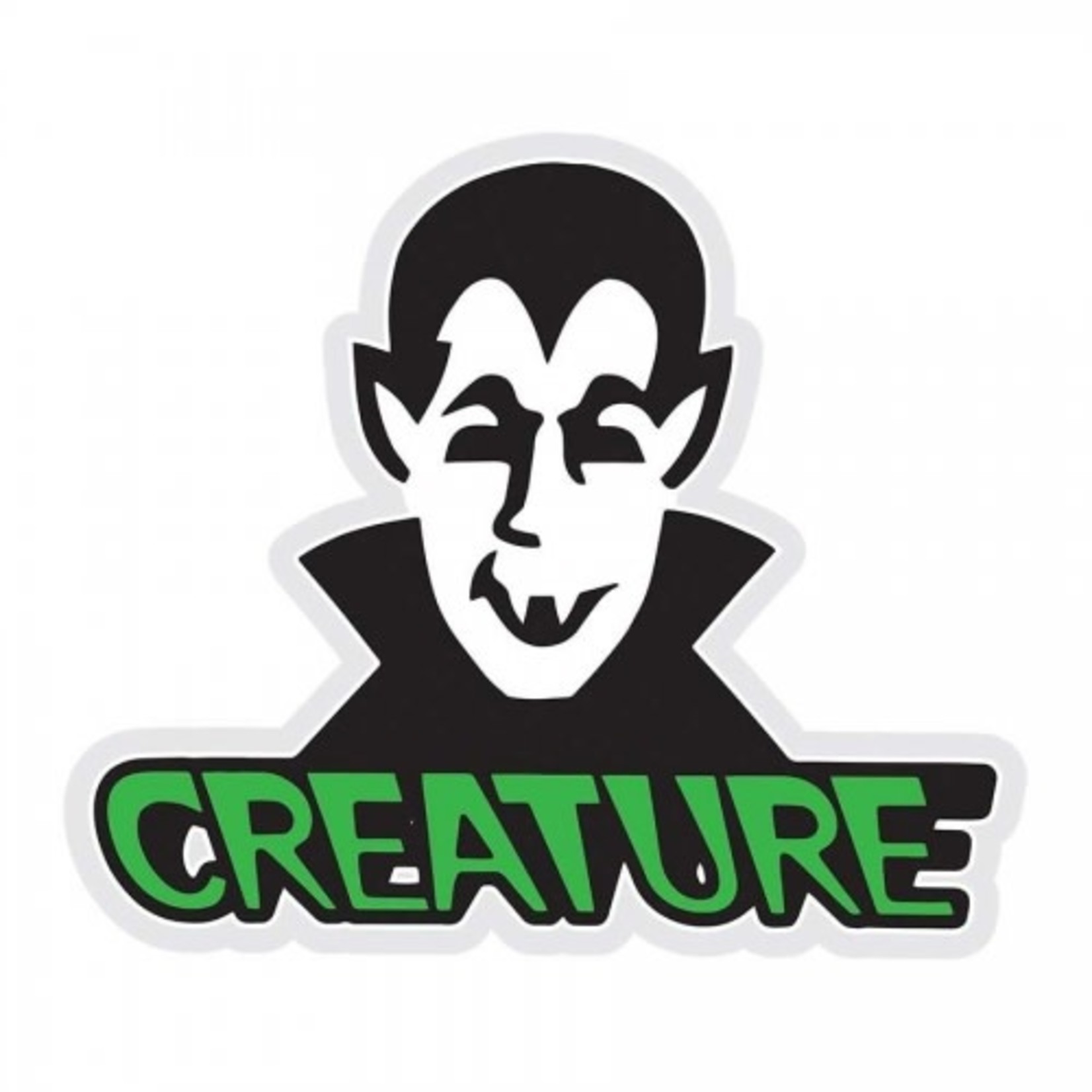 Creature Creature Vamp 3" Logo Sticker - Green