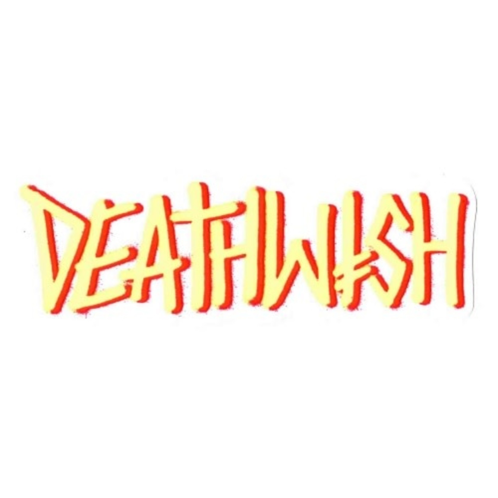 Death Wish Deathwish Deathspray III Sticker (Assorted Colors) 6" x 2"