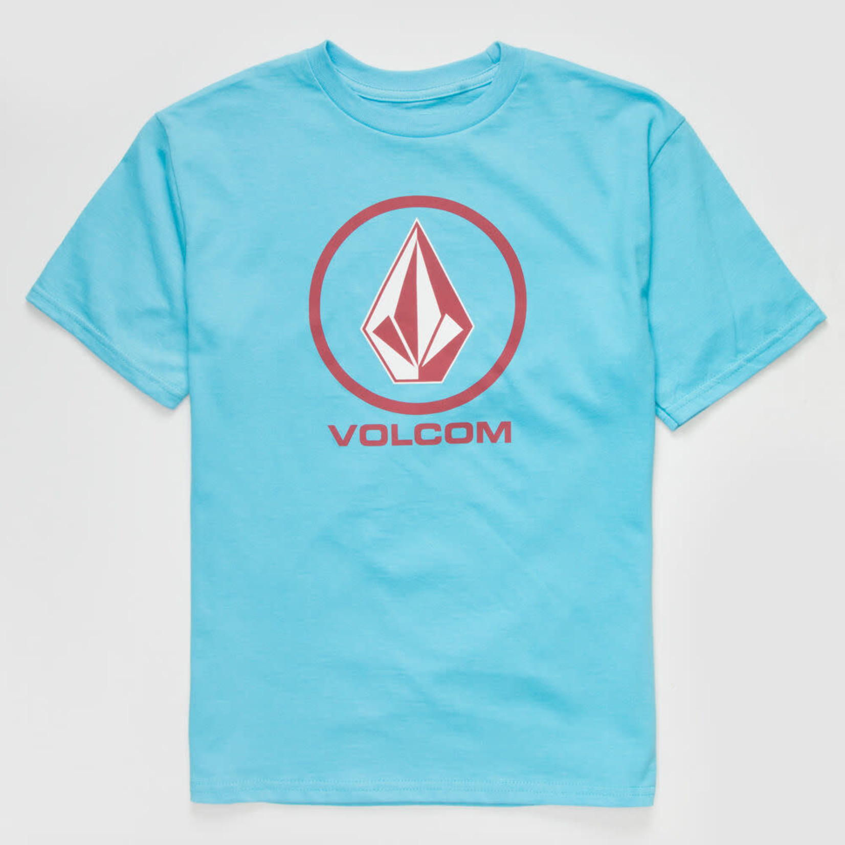 Volcom Volcom Crisp Stone Youth T-Shirt - Aqua Blue -