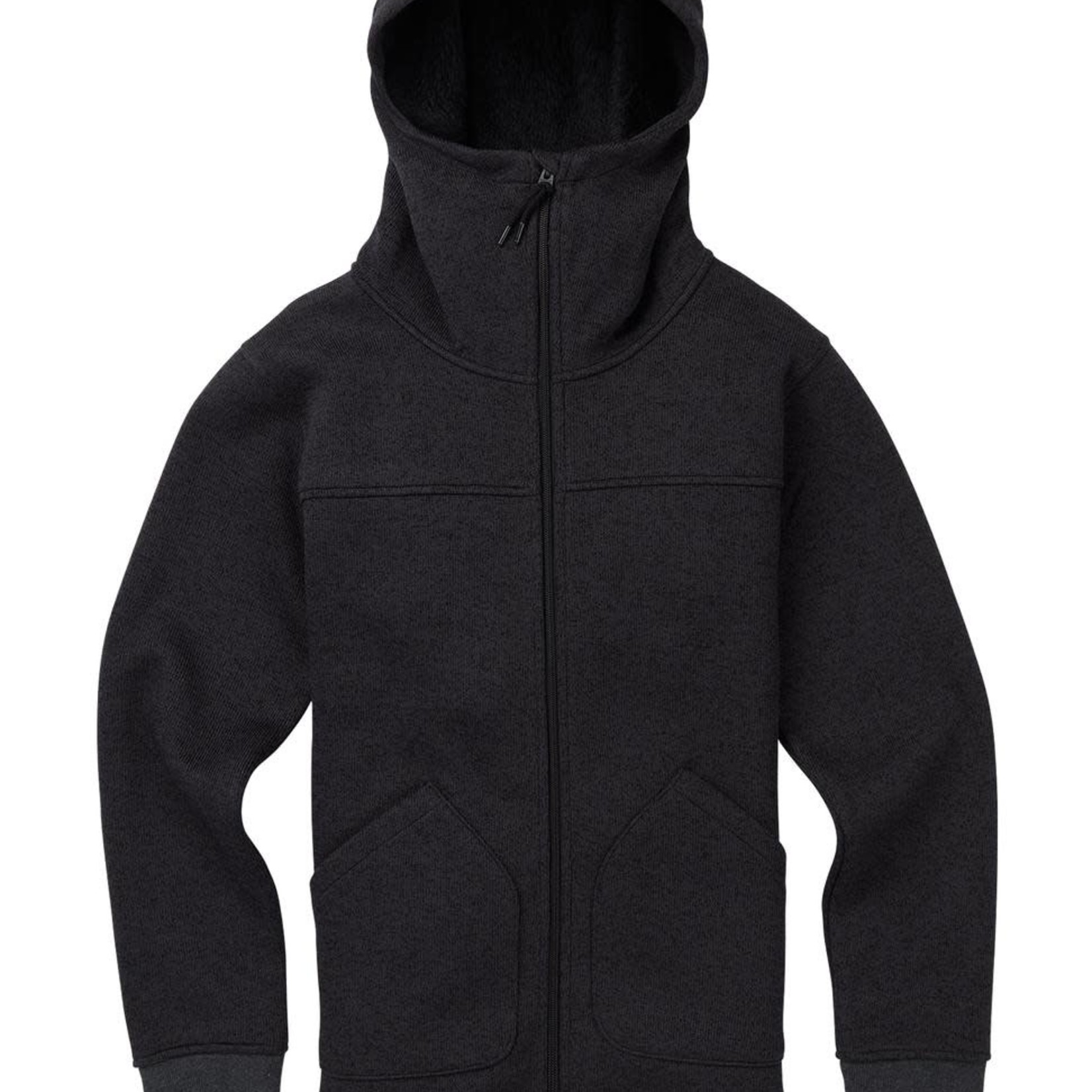 Burton 2019 Burton Women's Minxy Full-Zip Fleece Hoodie - True Black Heather