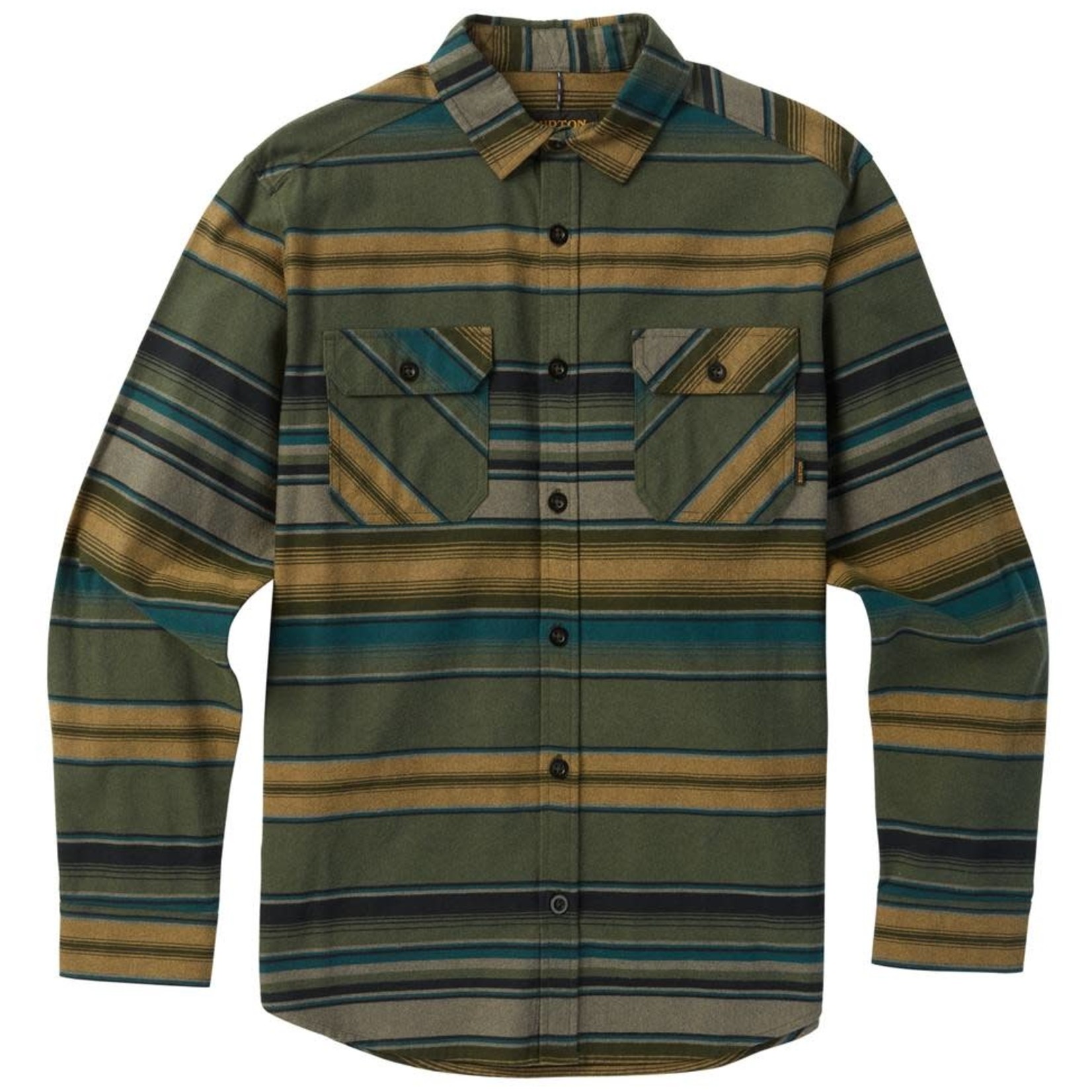 Burton Burton Men's Brighton Flannel 2019 - Clover Tusk Stripe