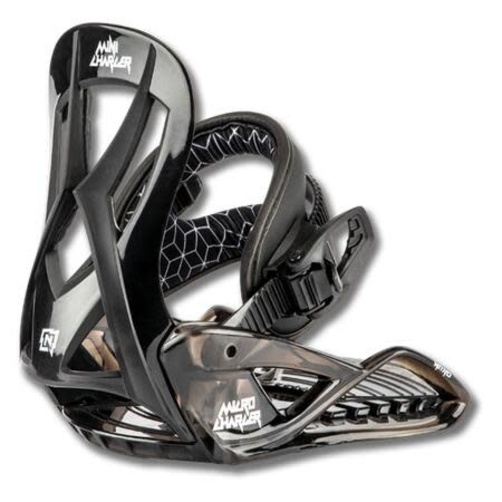 Nitro 2021 Nitro Youth Charger Micro Bindings - Black -