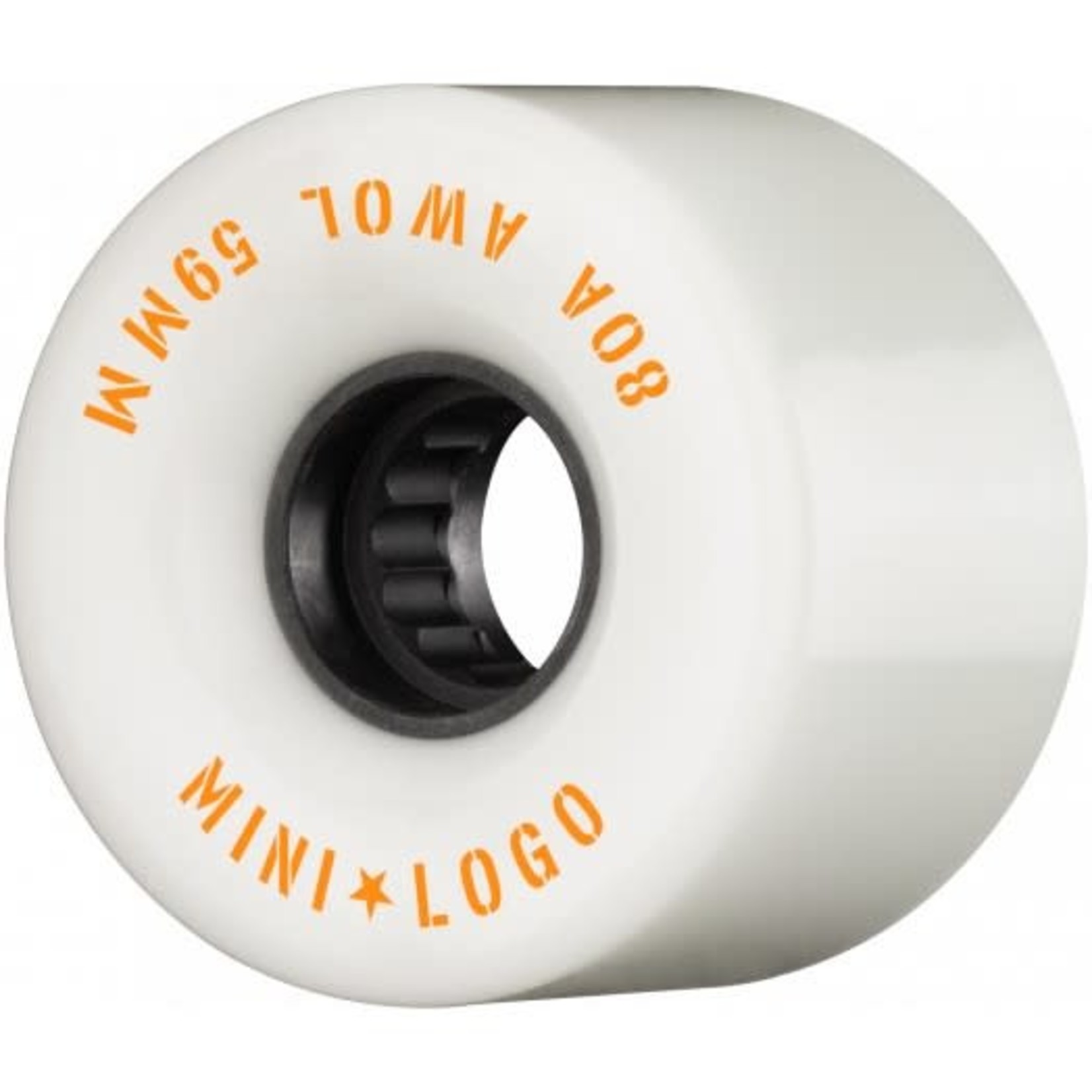 Mini Logo Mini Logo AWOL Wheels 59mm 80A- White (set of 4)