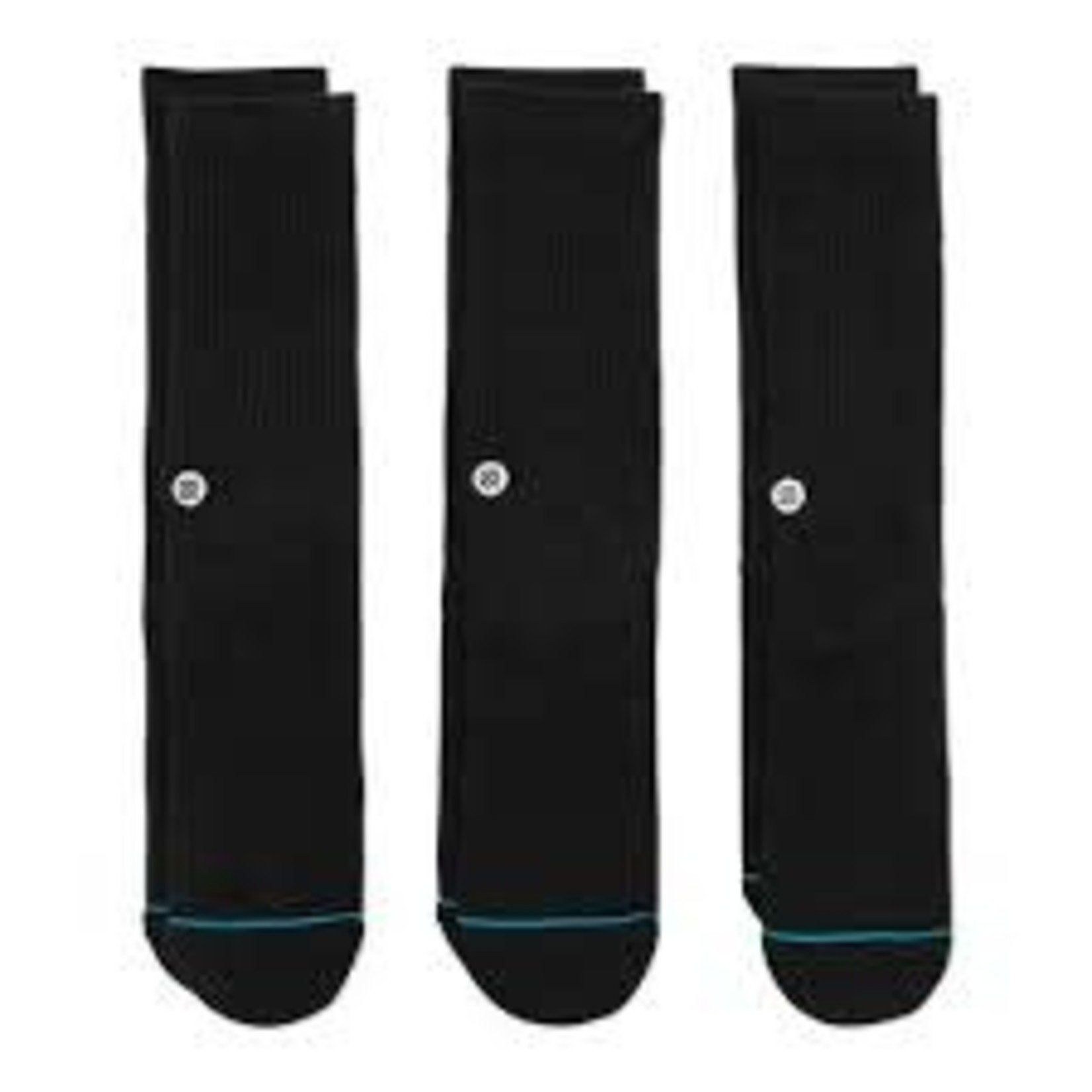 Stance Stance Icon Men's Socks - Black (3 Pak) -