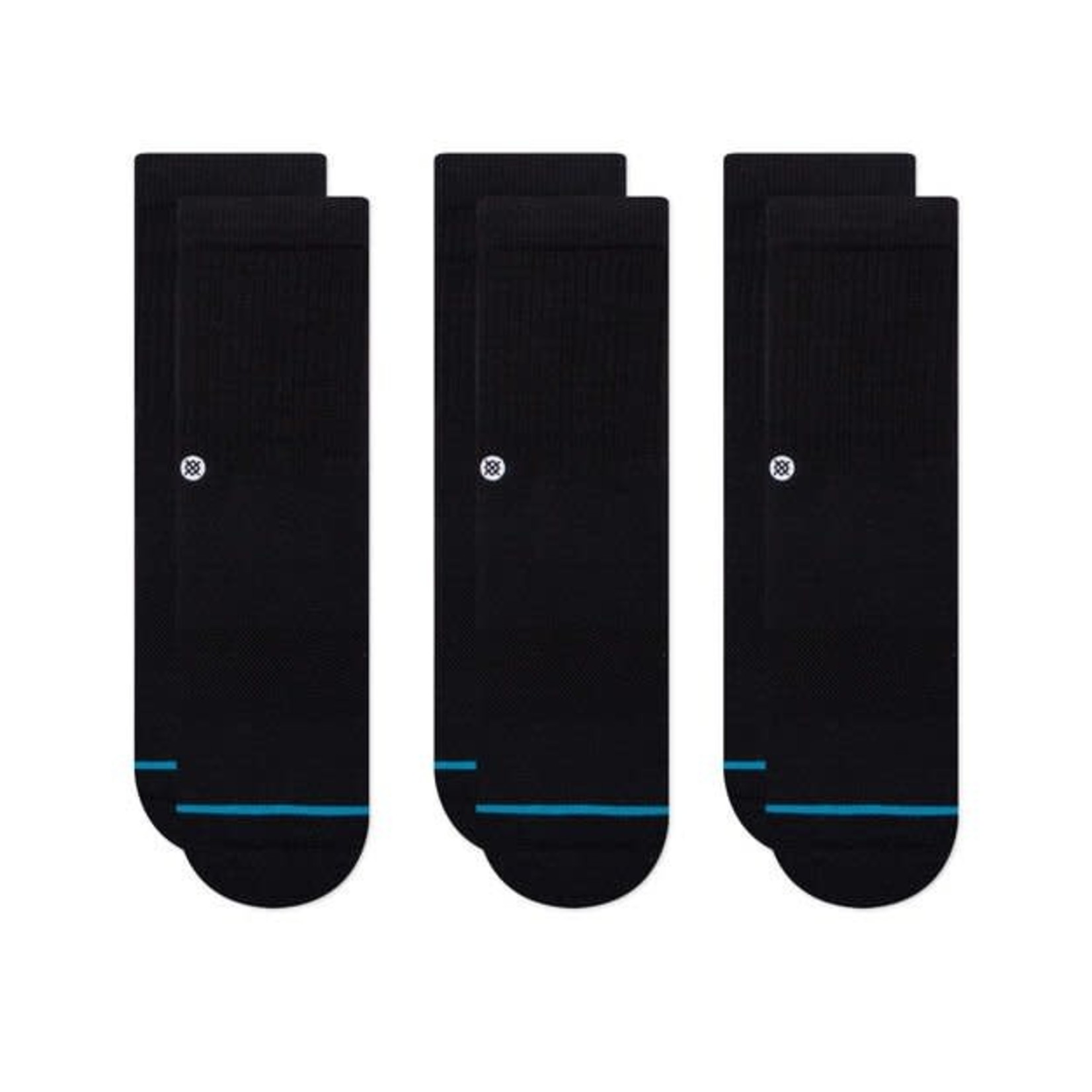 Stance Stance Icon ST Kids Socks 3 Pak - Black -