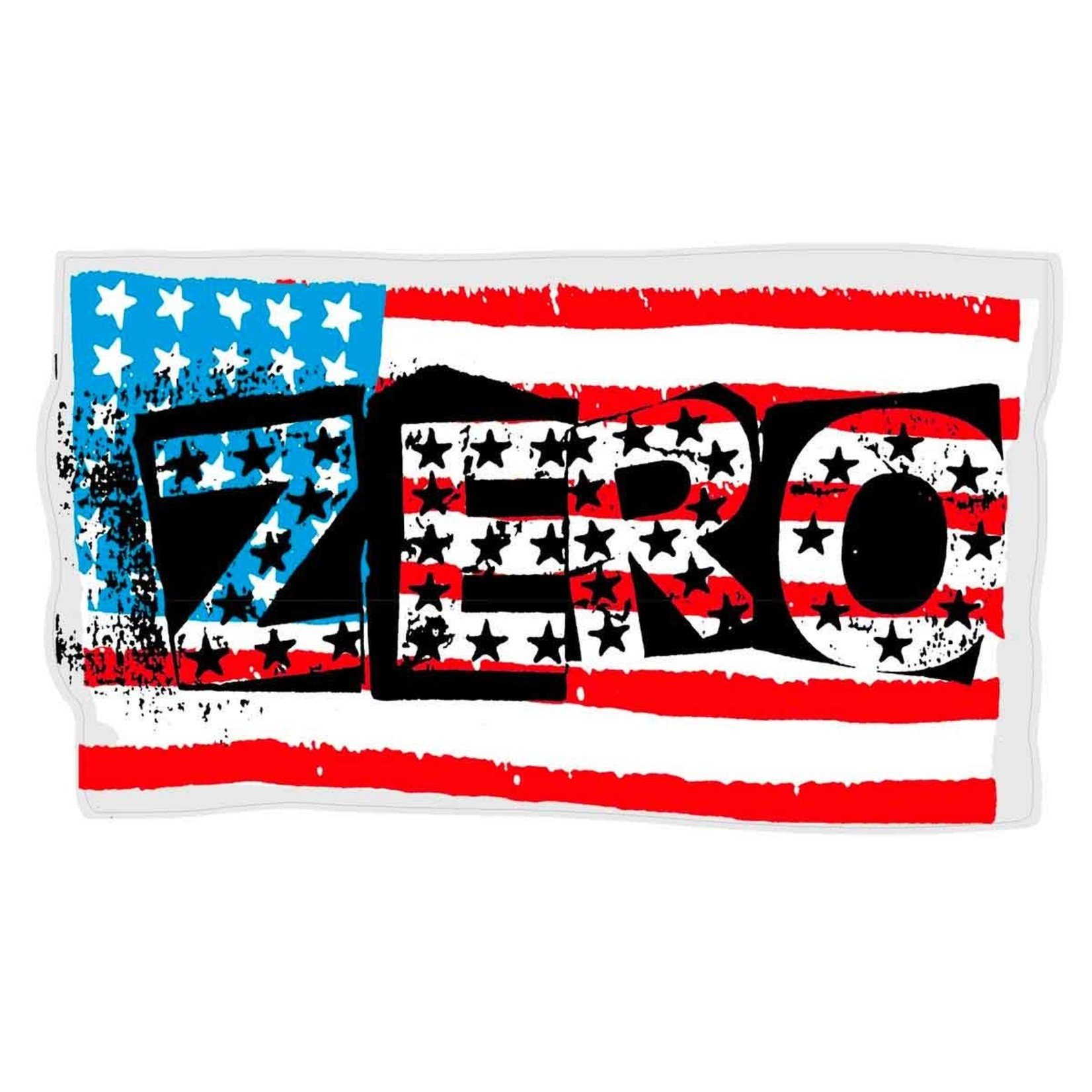 Zero Skateboards Sticker-- American Punk