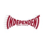 Independent Independent Sticker Red 5.09" x 2.23"