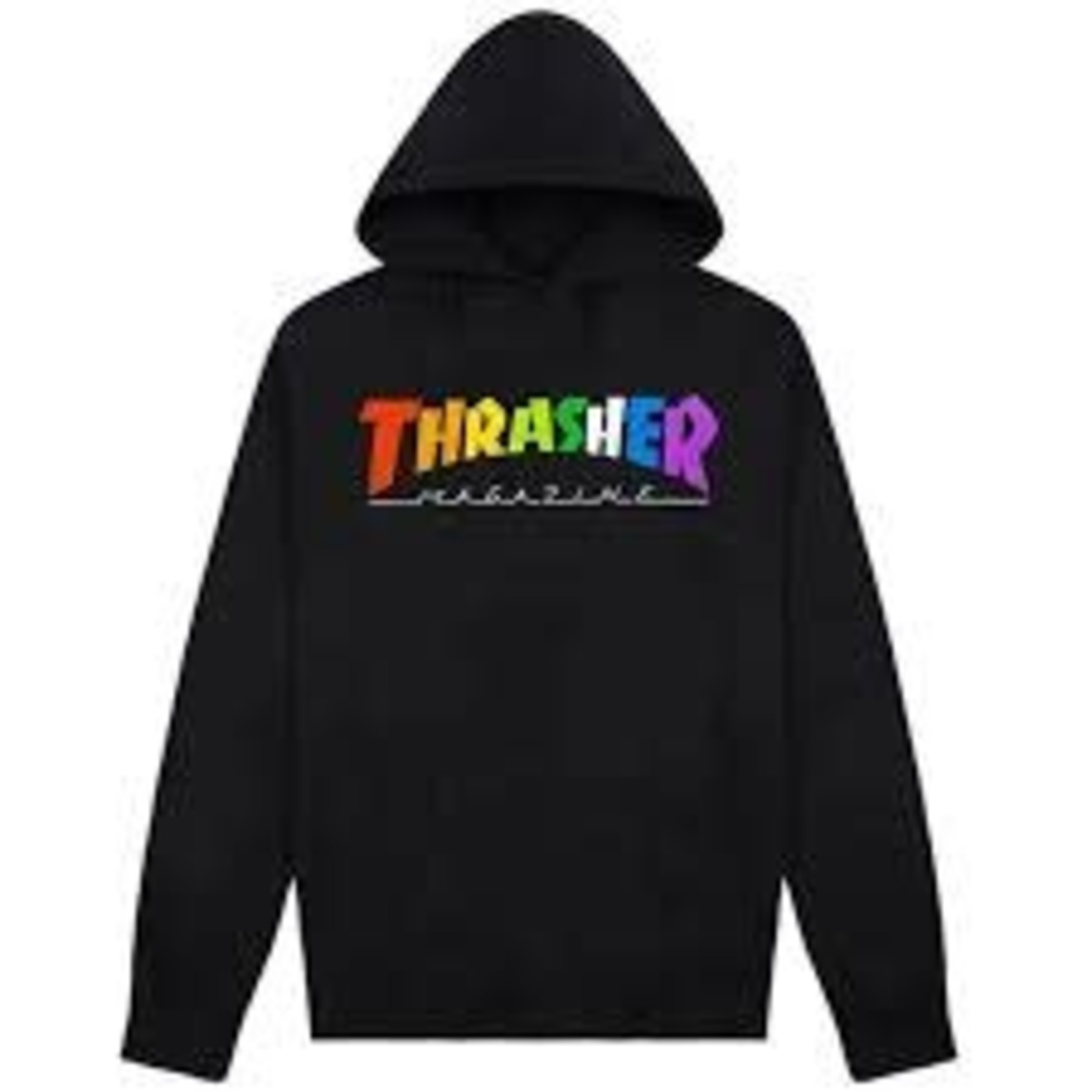 Thrasher Thrasher Rainbow Mag Hoodie - Black -