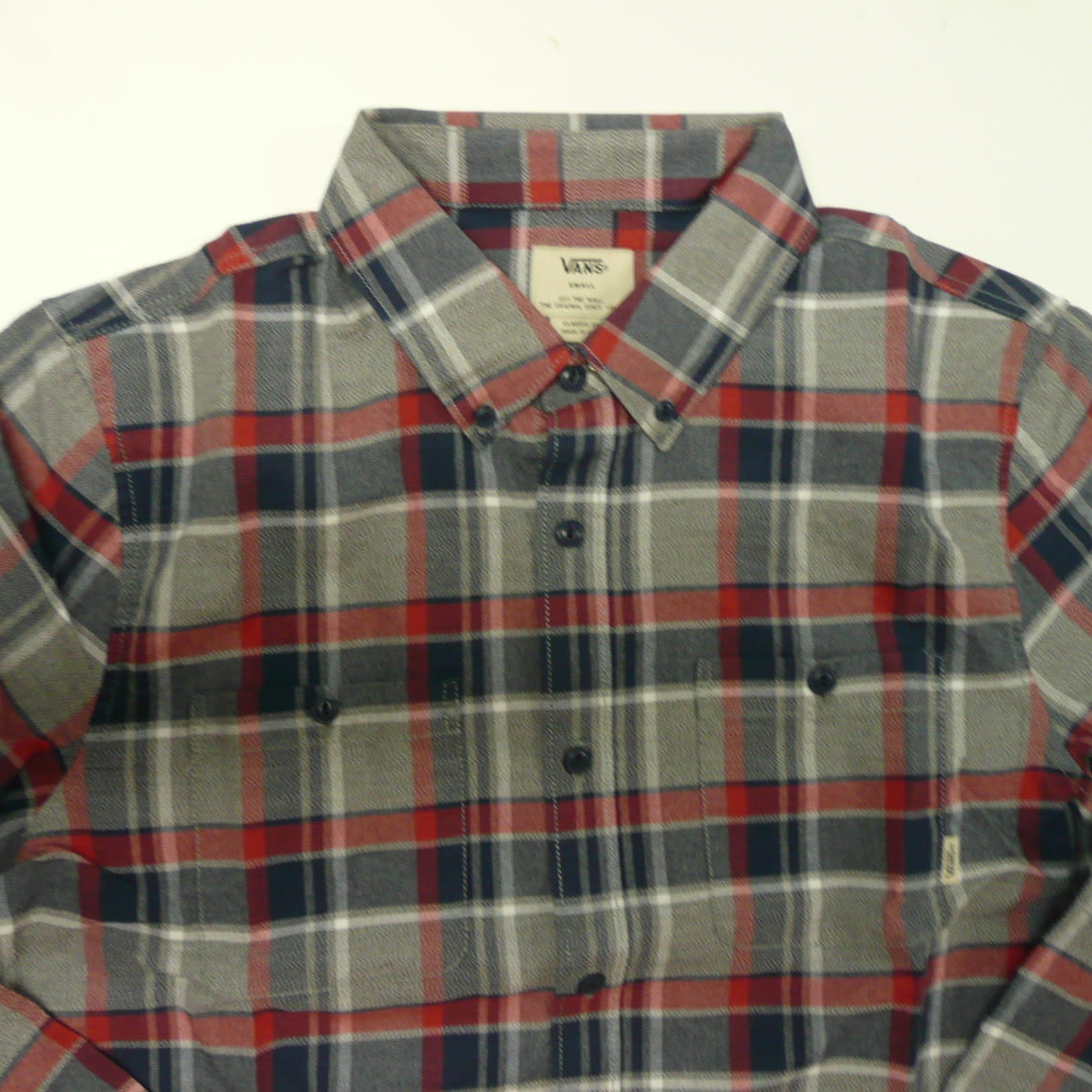 Vans Vans Atmore Buttondown Shirt  - Black/Frost Grey