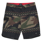 Vans Vans Mixed Scallop Boardshort - Peace Leaf Camo