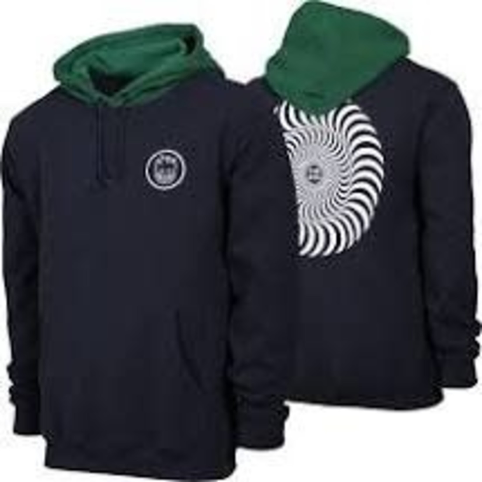 Spitfire Wheels Spitfire Classic Swirl Pullover Hoodie - Navy/Green -