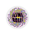 Santa Cruz Skateboards Slime Balls Logo Sticker 3.5 in Round