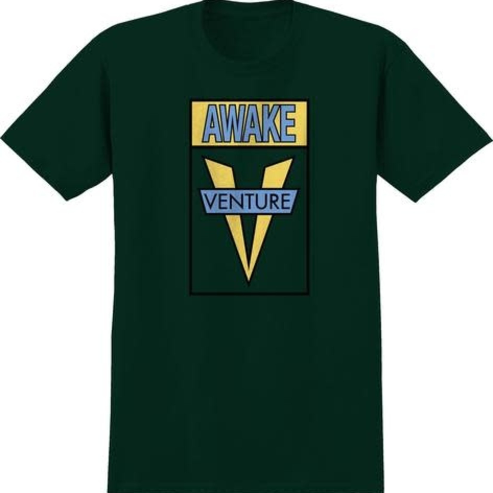 Venture Venture Awake T-Shirt - Forest Green -