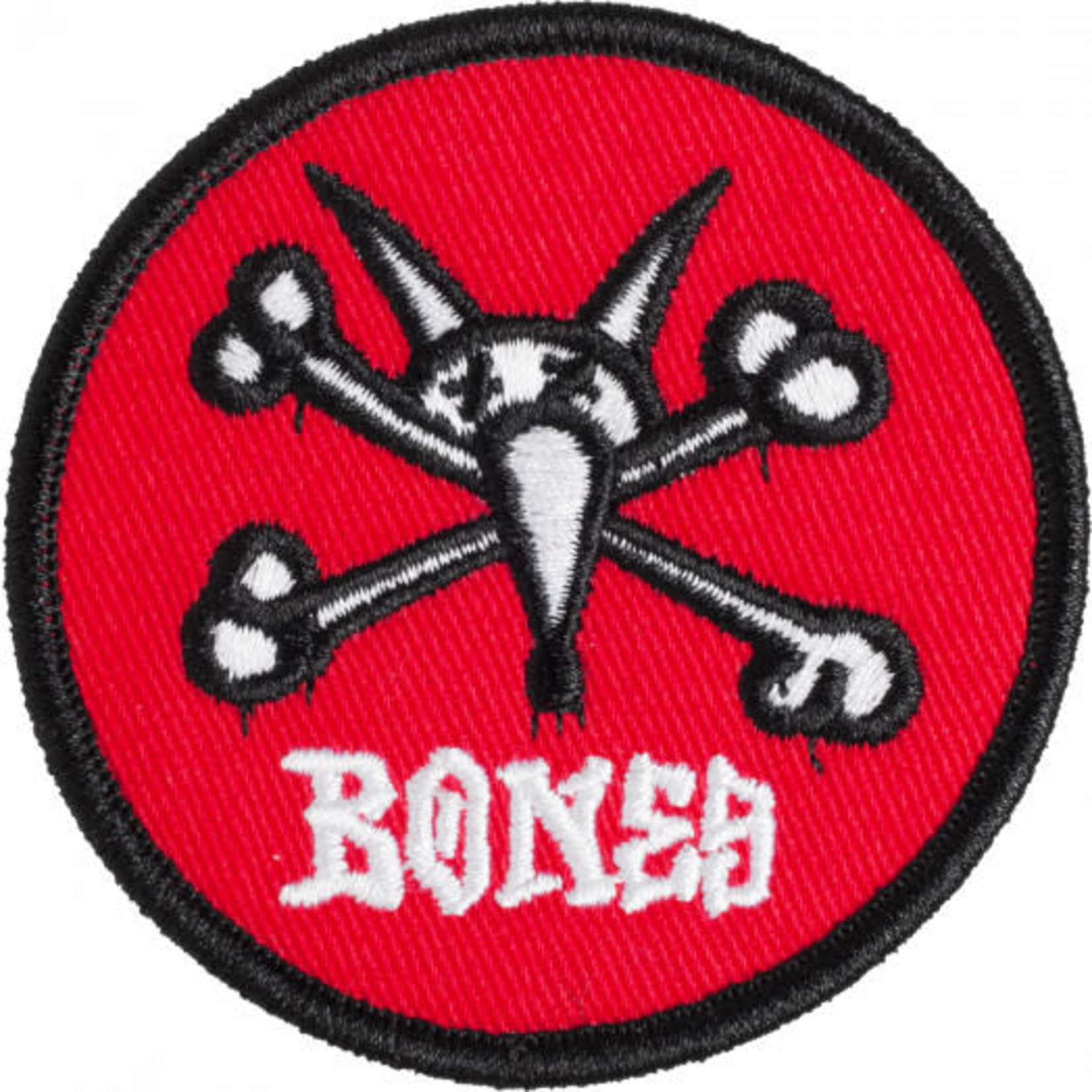 Bones Bones Vato Rat Red Patch 3.5"