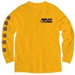 Black Label Black Label Elephant L/S T-Shirt - Yellow -