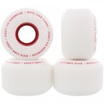 Ricta Ricta Wheels Clouds (set of 4) 55mm 86a White/Red