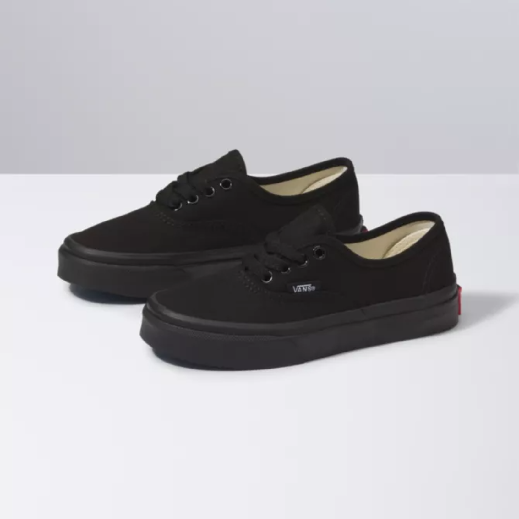 Vans Vans Authentic Youth Skate Shoes - Black/Black -