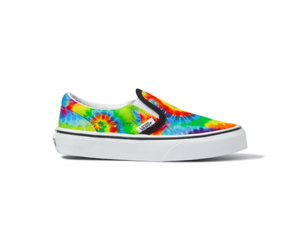 Vans Classic Slip On Toddler Skate Shoes Spiral Tie Dye Attic Skate Snow Shop