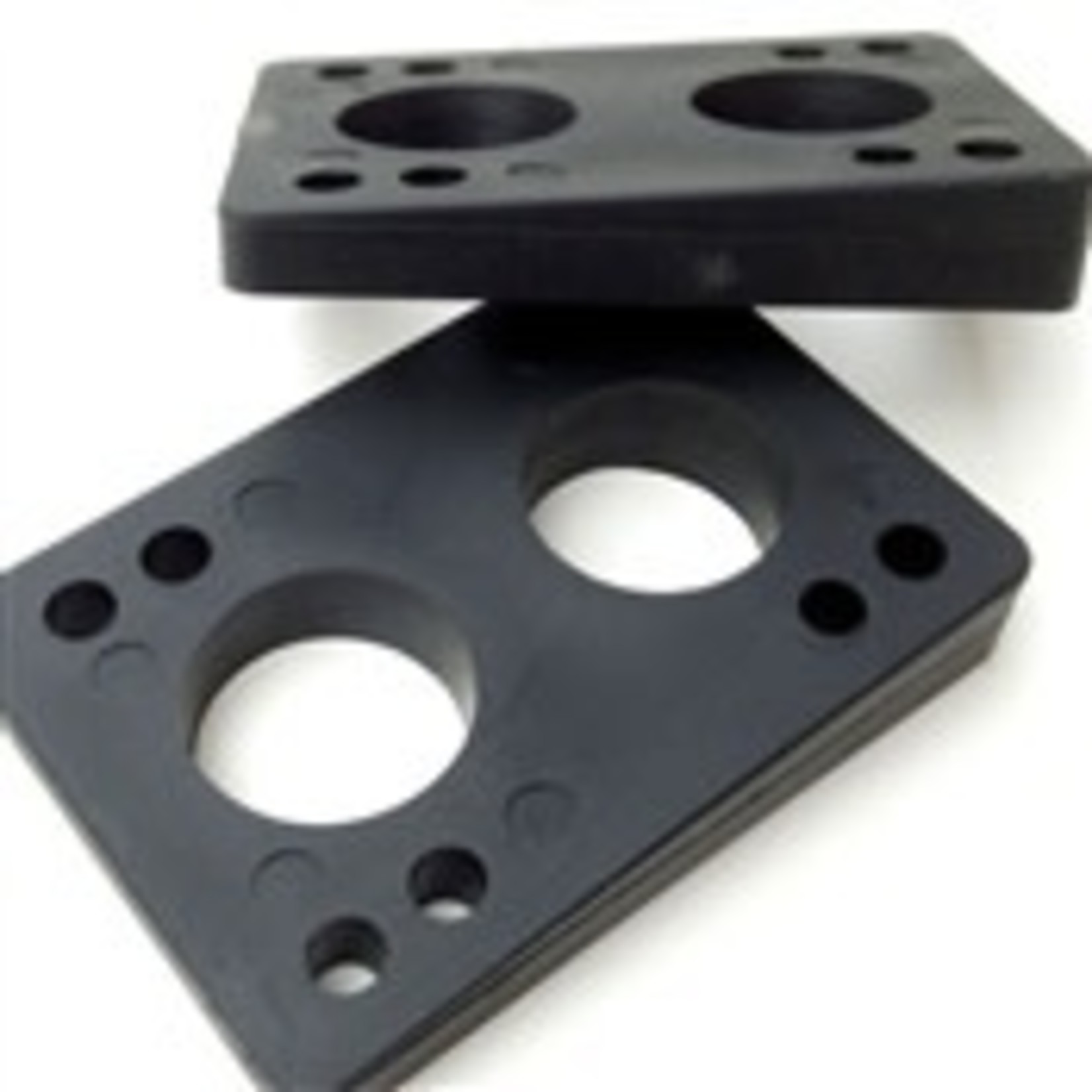 ATTIC ATTIC - Risers Black Soft 1/2" - 3/8" Wedge (set of 2)