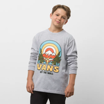 Vans Vans Boys Mountain SK8 Long Sleeve Shirt - Athletic Heather
