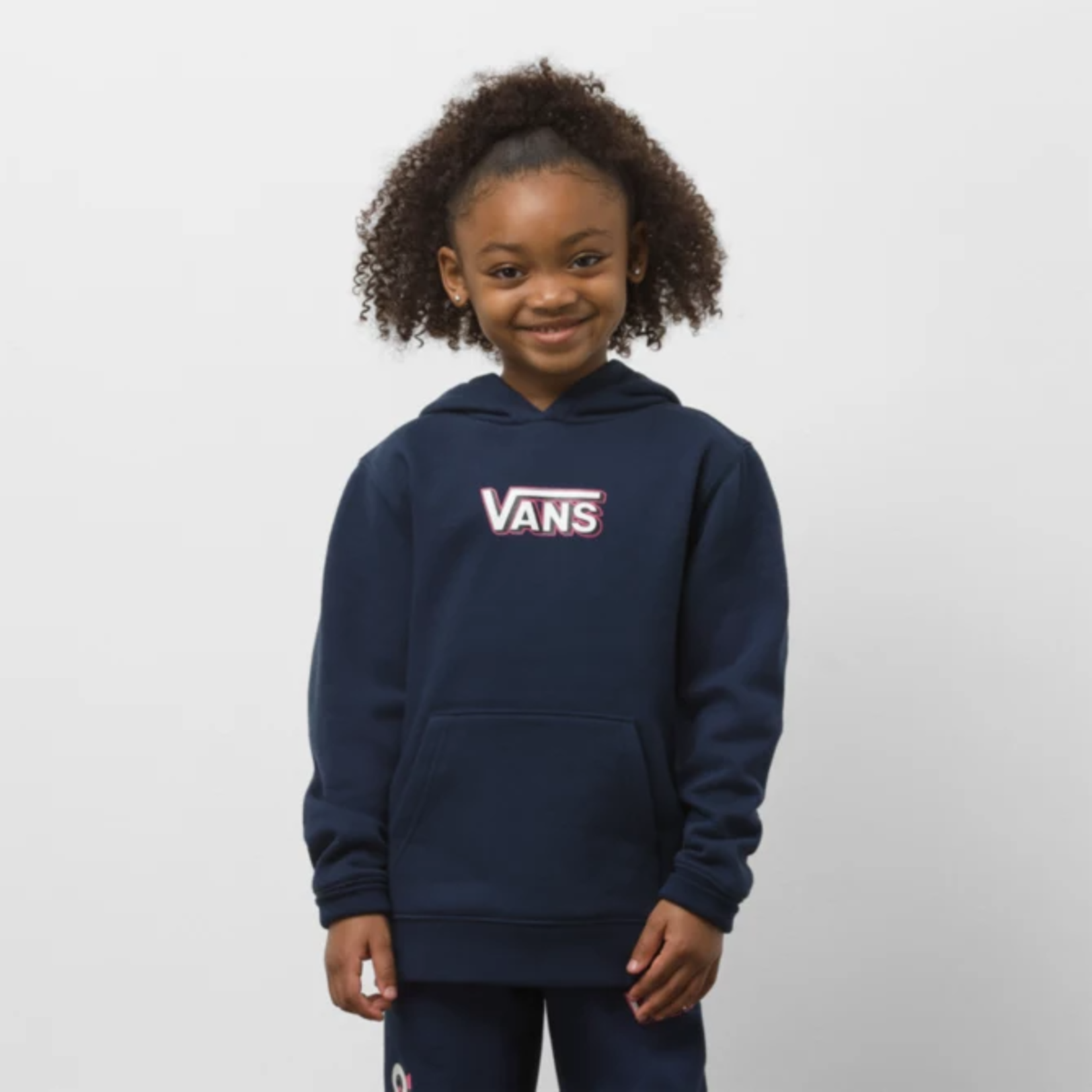 Vans Vans Little Kids Gradient Checking Pull Over Hoodie  - Dress Blues