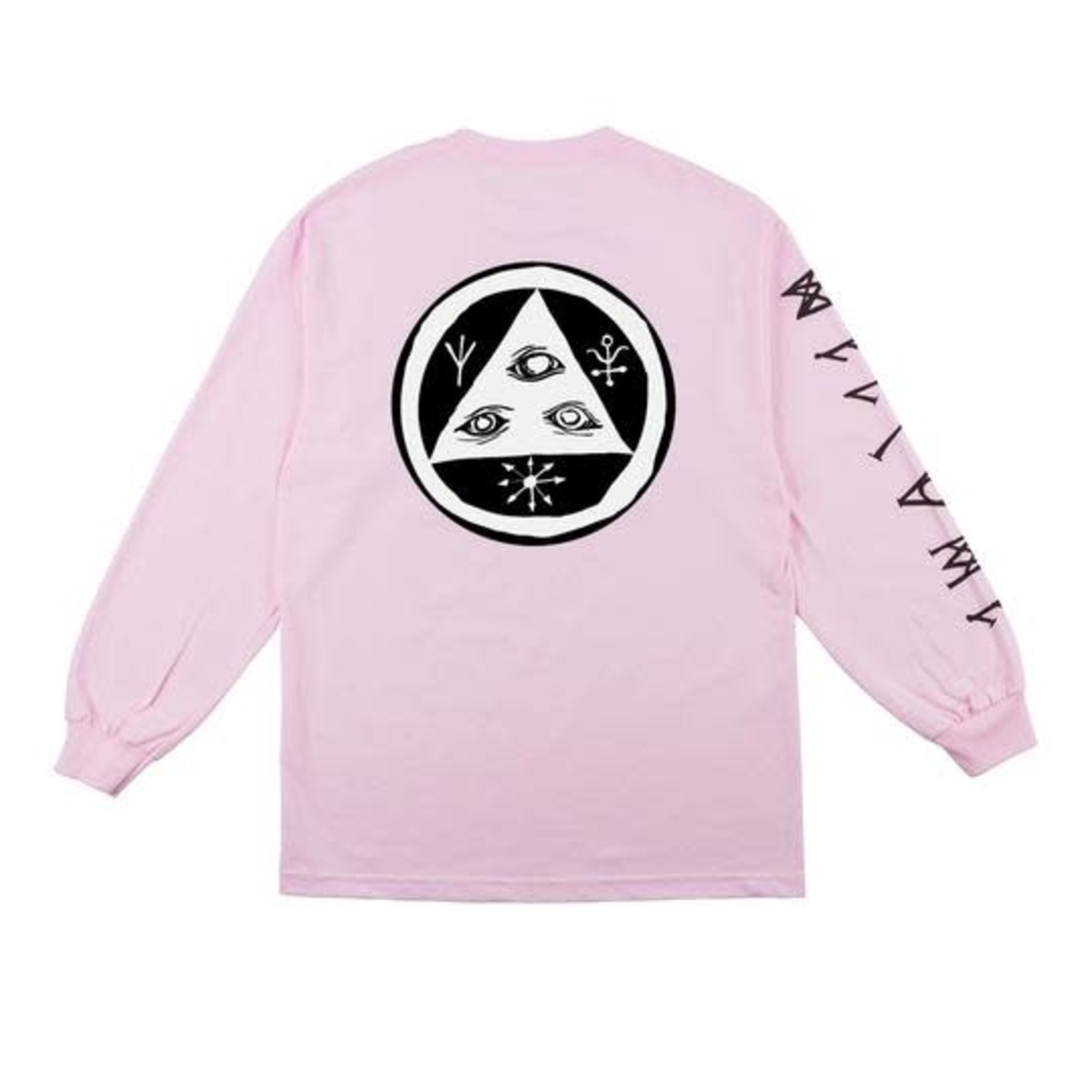 Welcome Skateboards Welcome Skateboards Tali Scrawl L/S T-Shirt - Pink