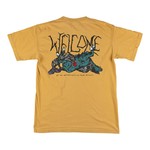 Welcome Skateboards Welcome Goodbye Horses Garment-Dyed T-Shirt - Gold