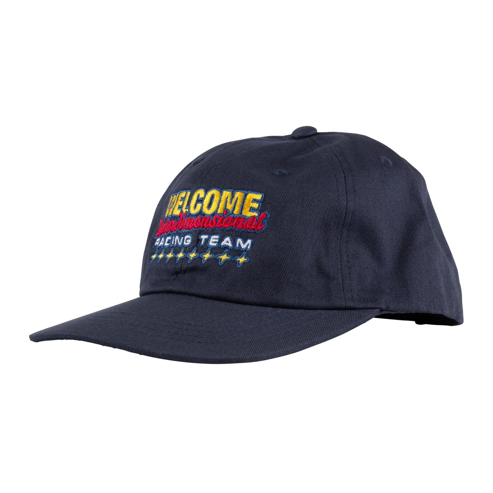 Welcome Skateboards Welcome Race Team Snapback Hat - Navy