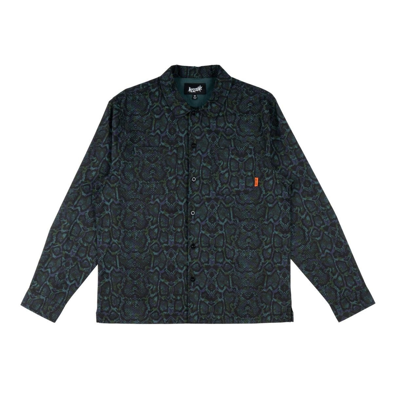 Welcome Skateboards Welcome Fauna long Sleeve Shirt - Spruce