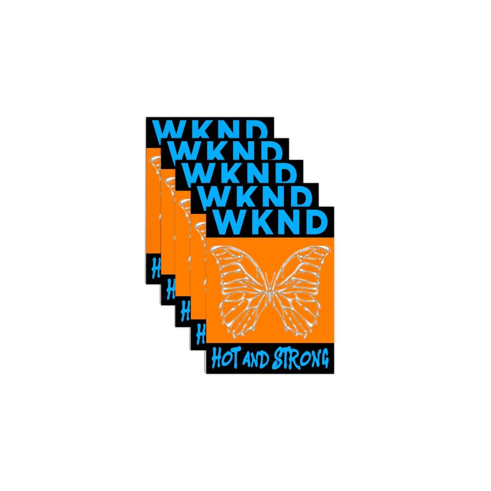 WKND WKND Hot & Strong Sticker
