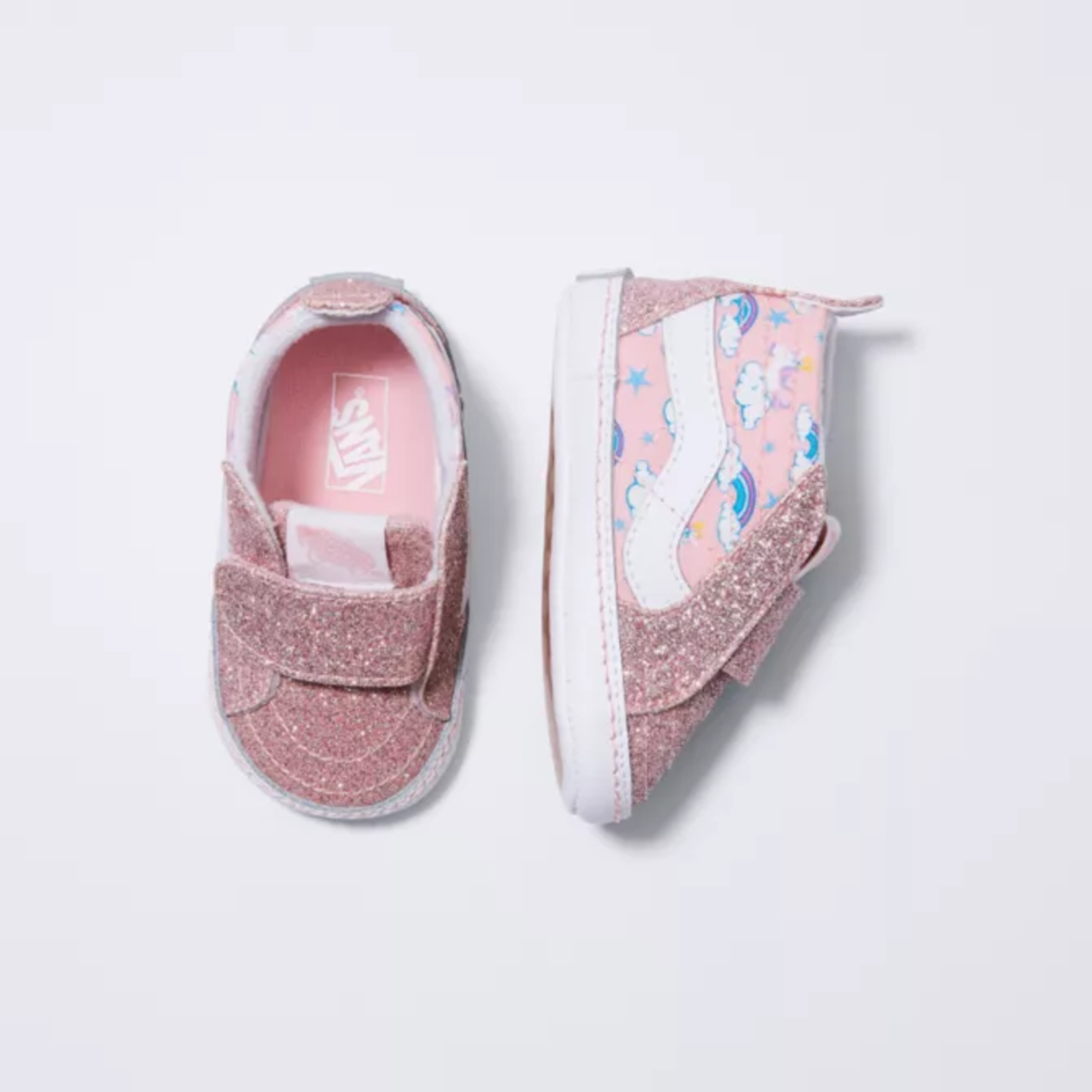 Vans Vans  Infant Unicorn Sleigh SK8-Hi Crib - Powder Pink/ True White
