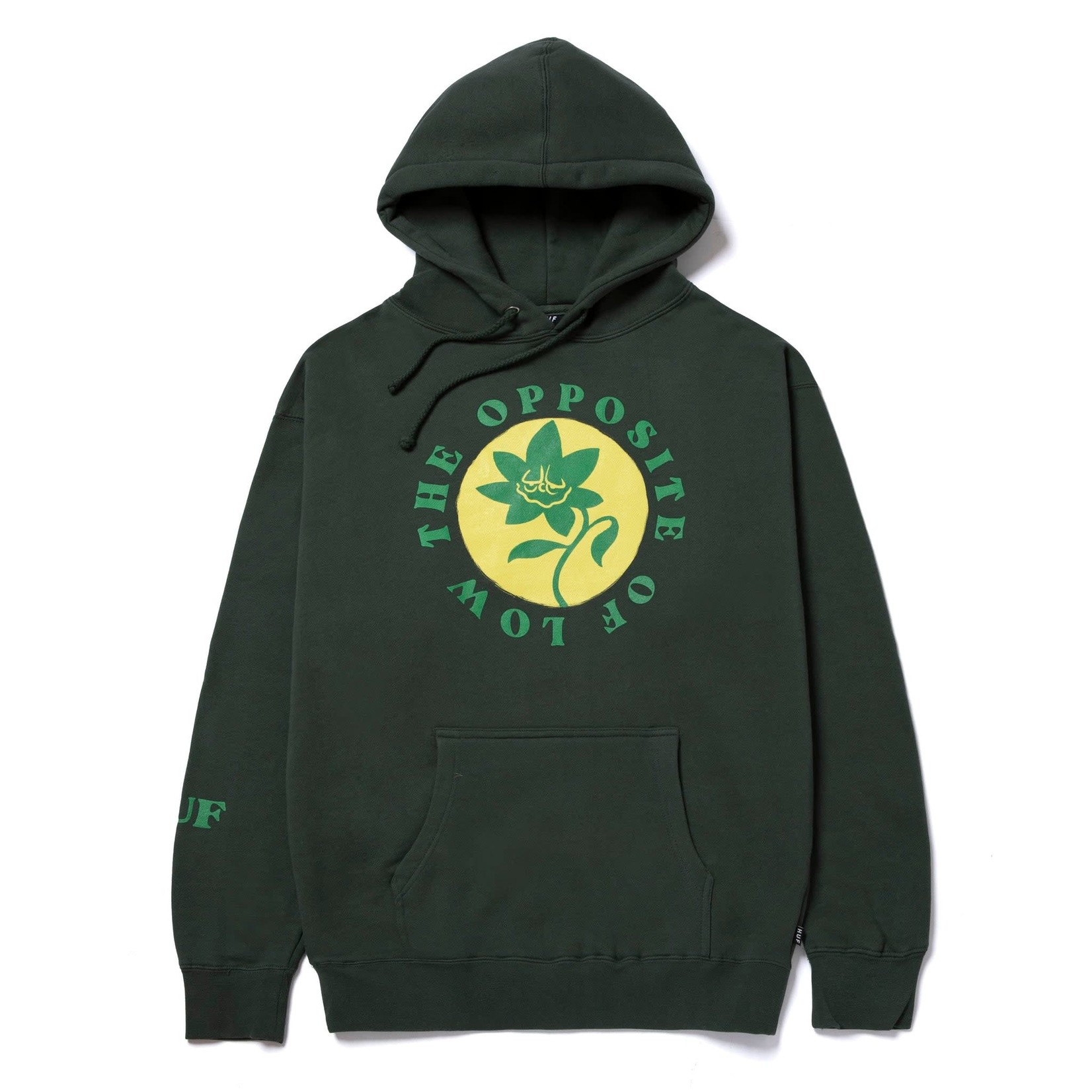 Huf Huf Opposite of Low PO Hoodie - Forest Green -