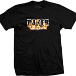 Baker Baker Burning Logo T-shirt - Black -