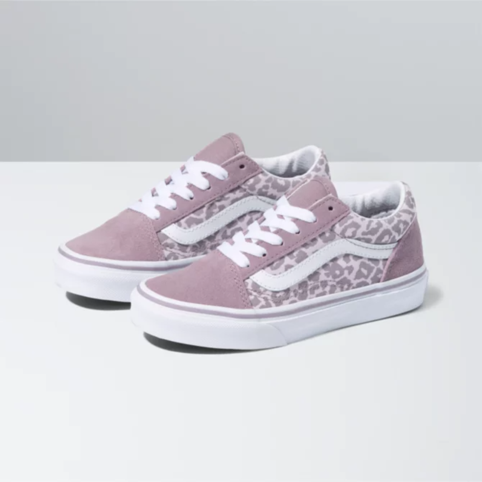 Vans Old Skool Kids Skate Shoes - Orchid Ice/ Purple Dove - Skate & Shop