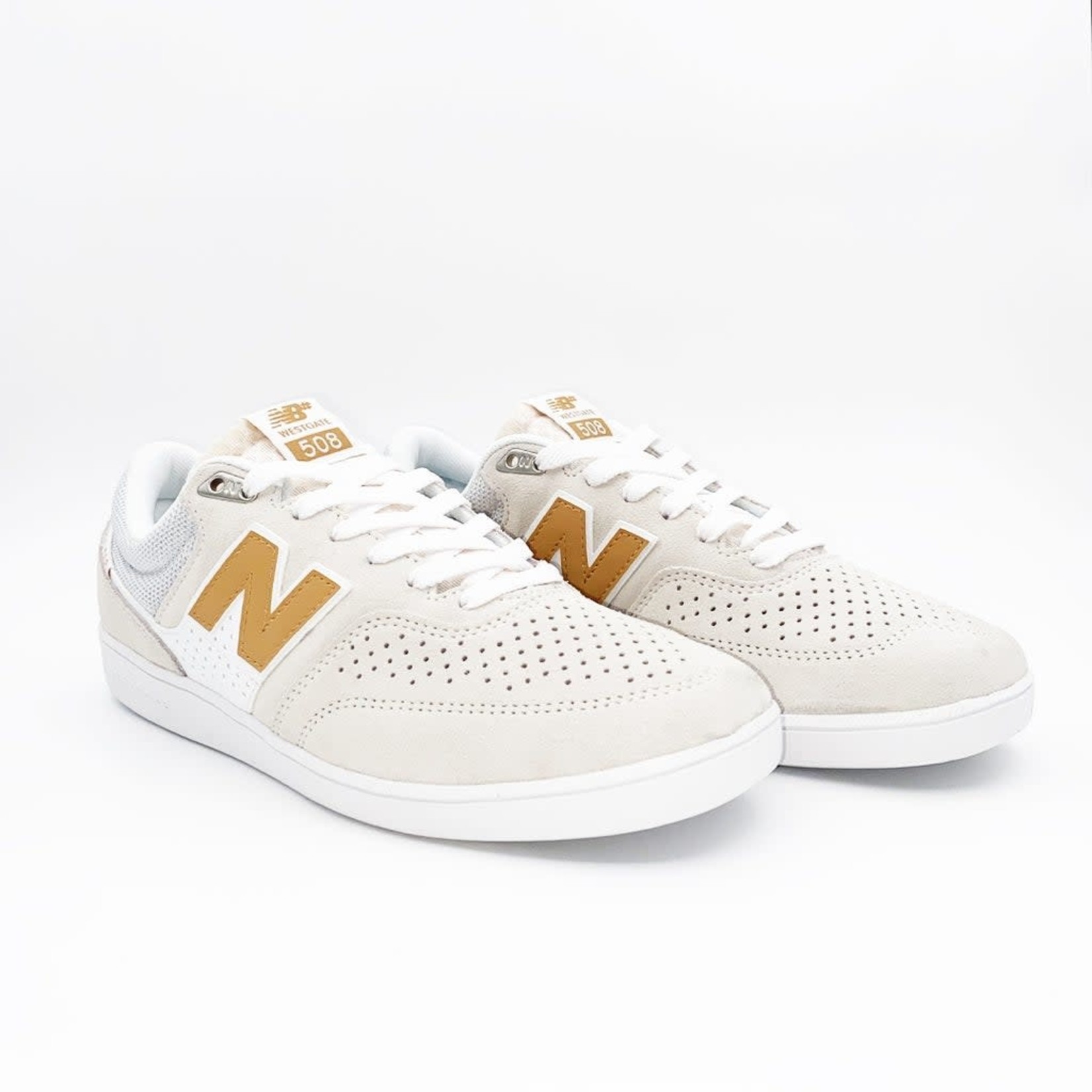 New Balance New Balance 508 Brandon Westgate Skate Shoes - White/ Tan