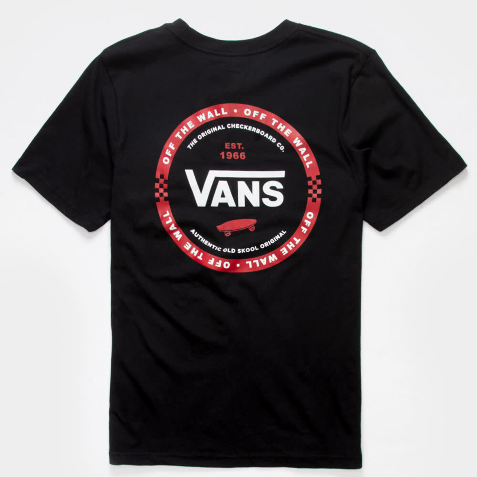 Vans Vans Logo Check S/S T-Shirt - Black