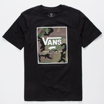 Vans Vans Print Box L/S T-Shirt - Black/Camo