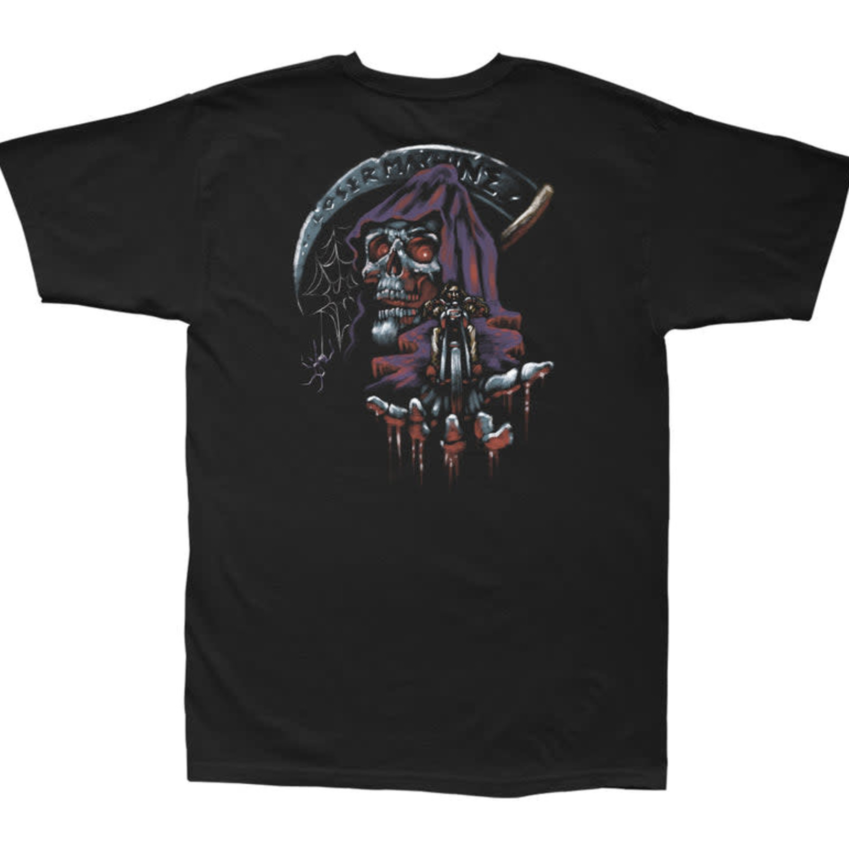 loser machine company Looser Machine Reaper Man T-Shirt - Black