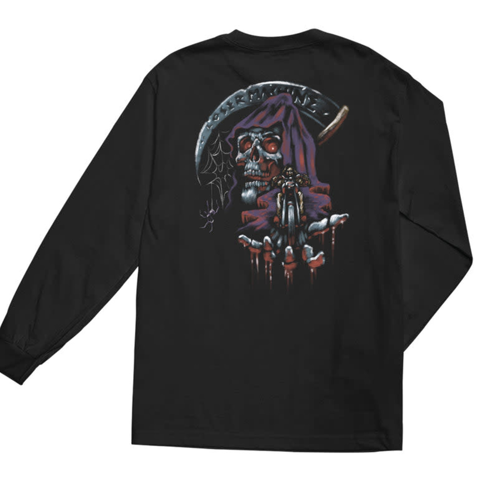 loser machine company Looser Machine Reaper Man L/S T-Shirt - Black