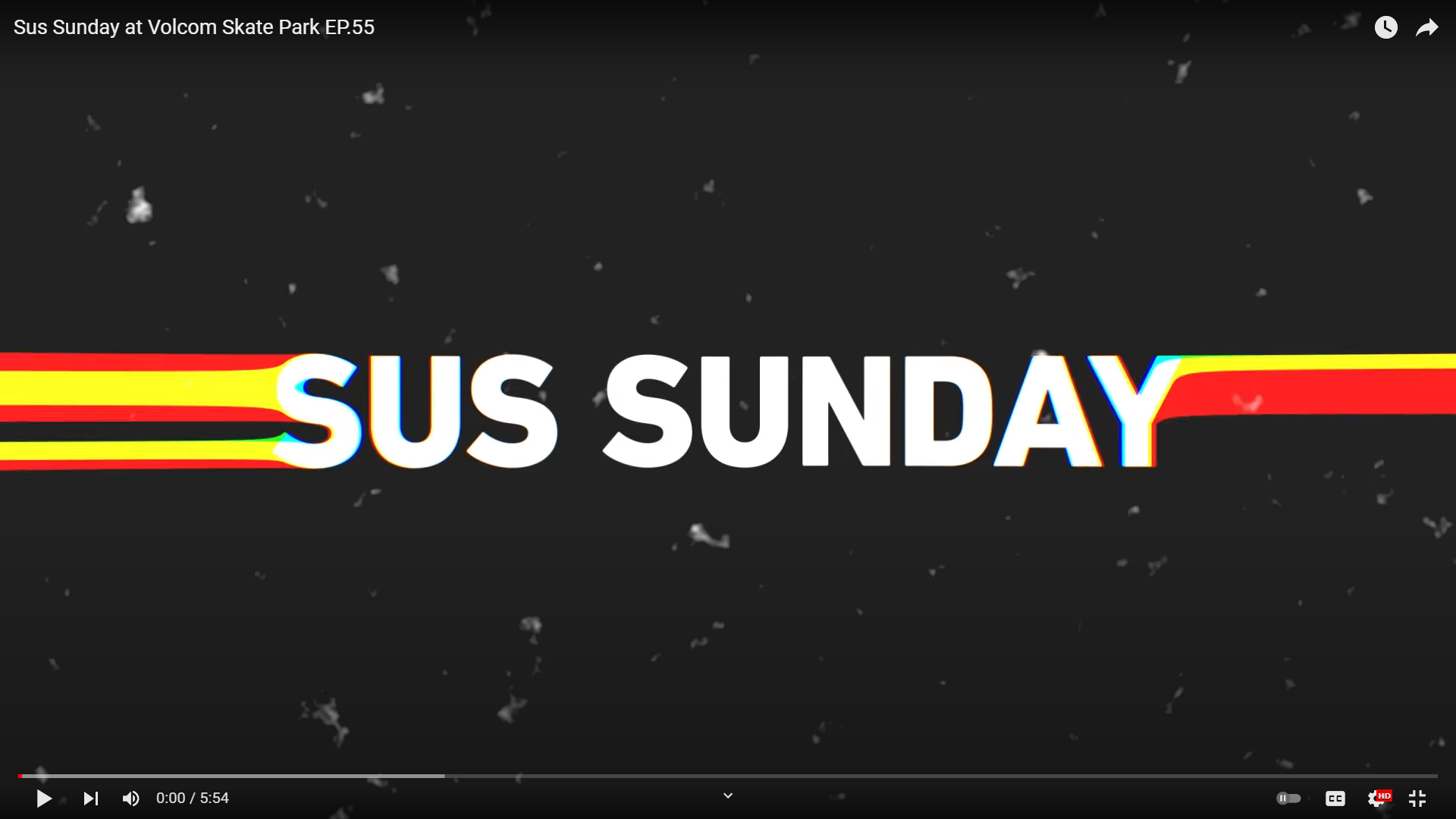 Sus Sundays Episode: 55  Volcom Skatepark