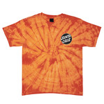 Santa Cruz Skateboards Santa Cruz Depth Dot Youth T-Shirt - Orange -