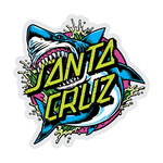 Santa Cruz Skateboards Santa Cruz Shark Dot Mylar Sticker